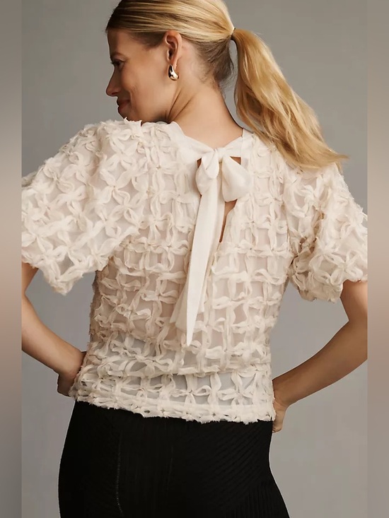 Anthropologie Tops - Anthropologie | Sarah Hann Karla Textured Top | Size M